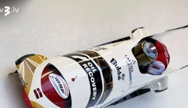 Grantiņa bobsleja divnieks sasniedz savu labāko rezultātu Pasaules kausa posmos