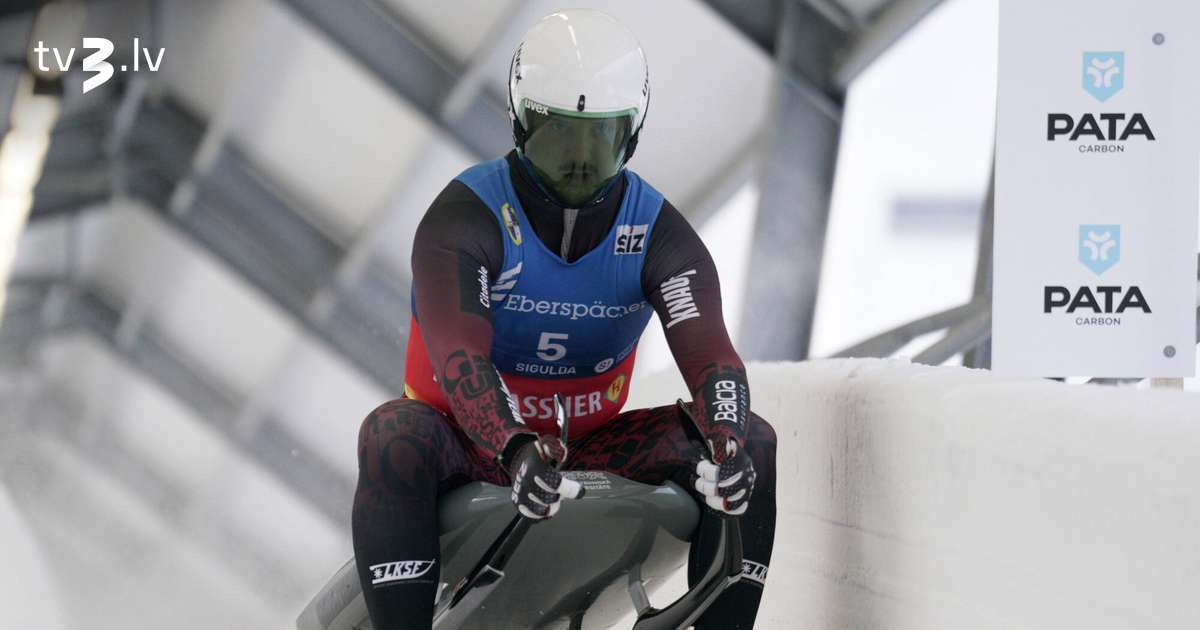 Rinks Vinterbergā izcīna ceturto vietu Nāciju kausā kamaniņu sportā