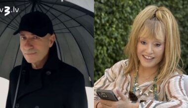 Alla Pugačova un Igors Krutojs velta sirsnīgus vārdus Raimondam Paulam jubilejā