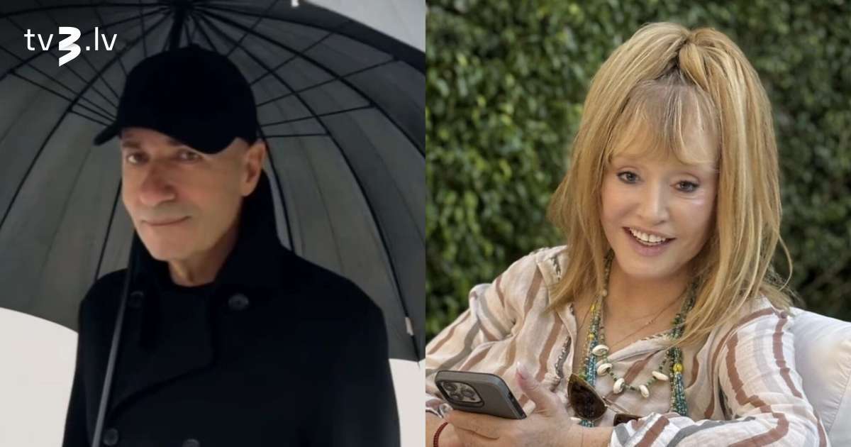 Alla Pugačova un Igors Krutojs velta sirsnīgus vārdus Raimondam Paulam jubilejā