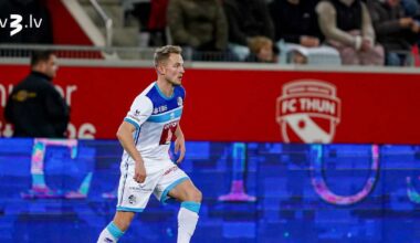 Cigaņika “Luzern” Šveices Superlīgas mačā cīnās neizšķirti ar “Sion”