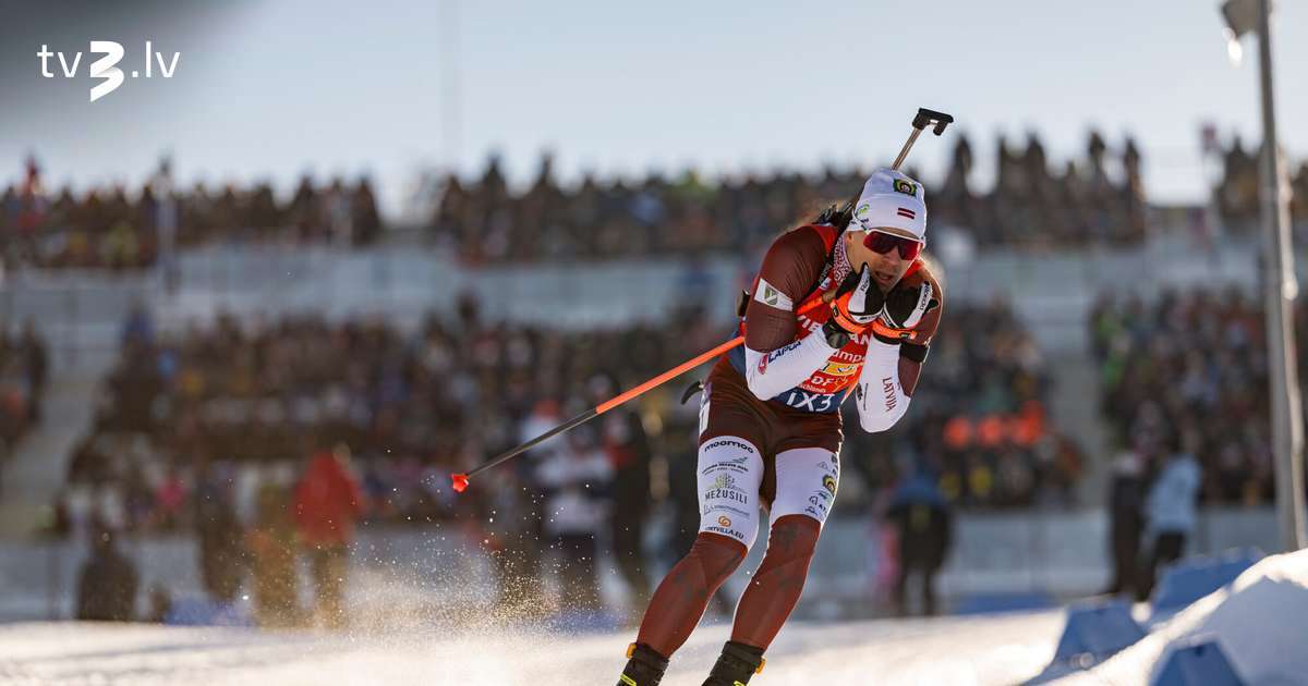 Latvijas biatlonisti Rūpoldingā ierindojas 13. pozīcijā stafetē