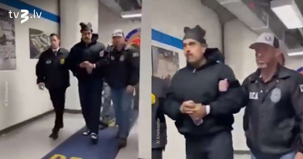 Maduro nogādāts aizturēšanas centrā Ņujorkā