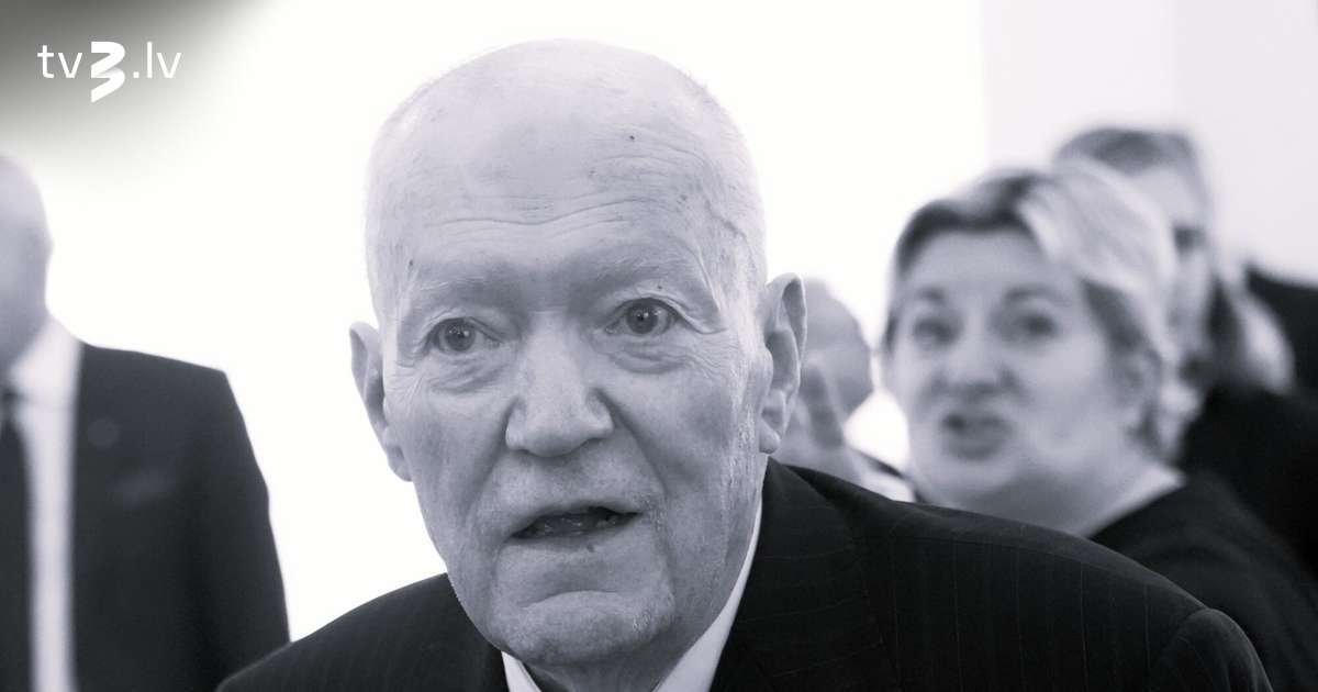 Mūžībā devies eksprezidentes Vīķes-Freibergas vīrs Imants Freibergs