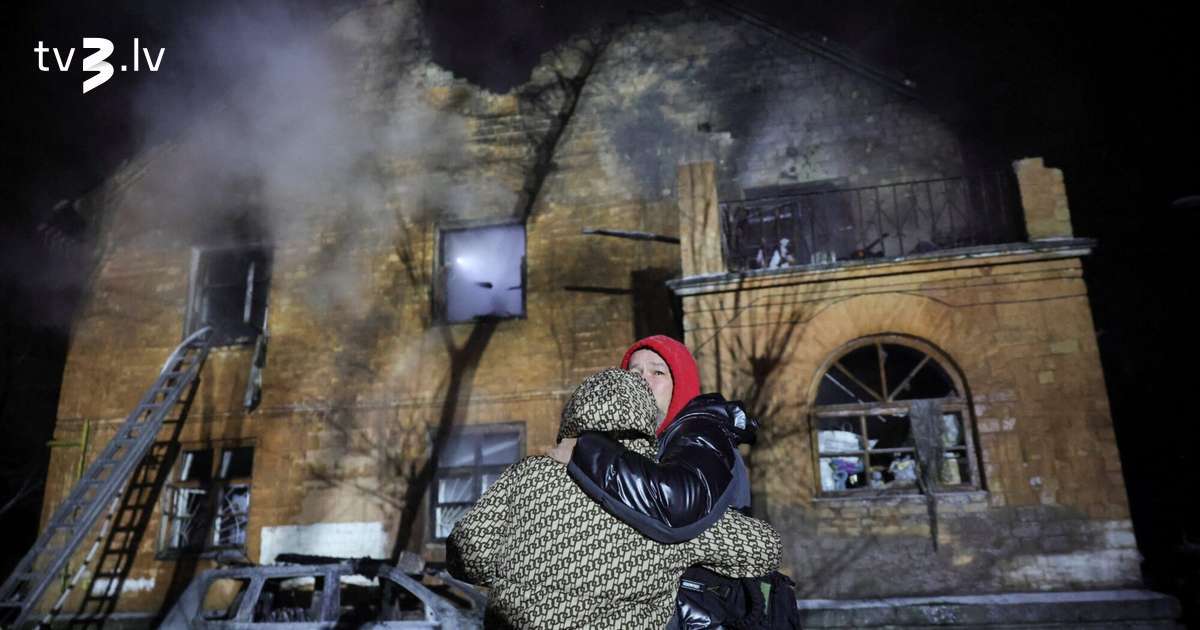 Krievu armija terorizē Ukrainu – masveida nakts uzbrukumos ir vairāki nogalinātie