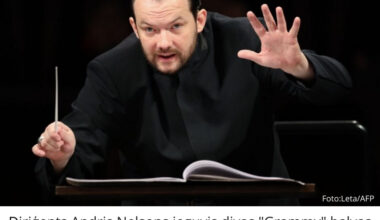 Diriģents Andris Nelsons ieguvis divas "Grammy" balvas
