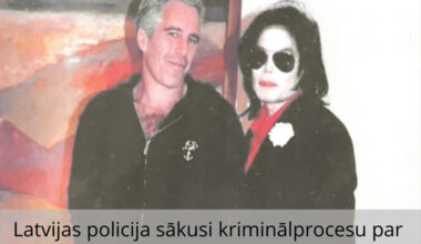 Latvijas policija sākusi kriminālprocesu par Epstīna lietas jaunākajiem materiāliem