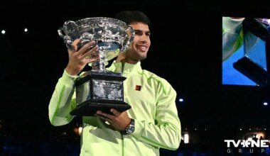 Alkarass pirmo reizi triumfē "Australian Open"