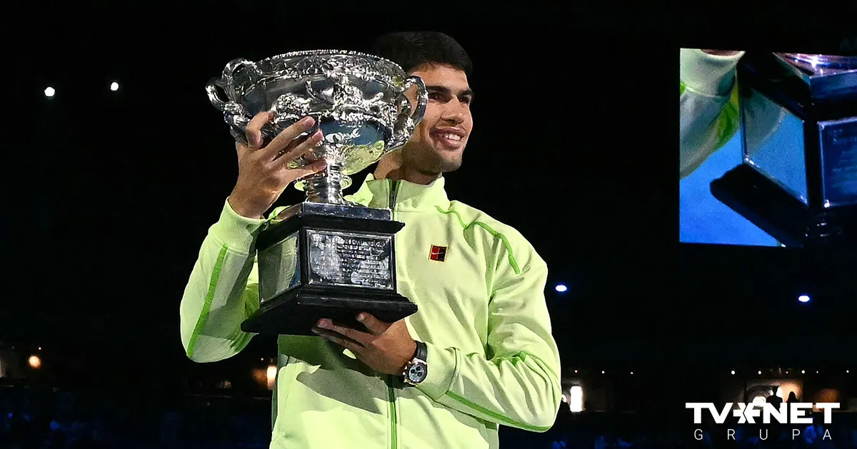 Alkarass pirmo reizi triumfē "Australian Open"