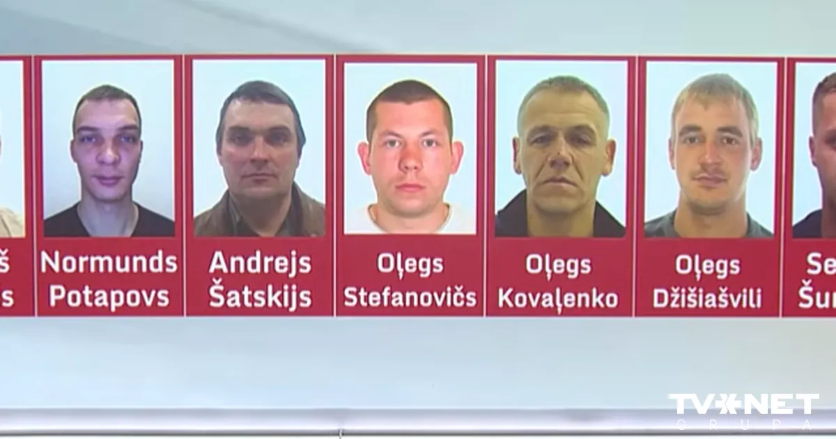 VIDEO ⟩ VDD izsludinājis meklēšanā septiņus Latvijas valstspiederīgos, kas karo Krievijas labā