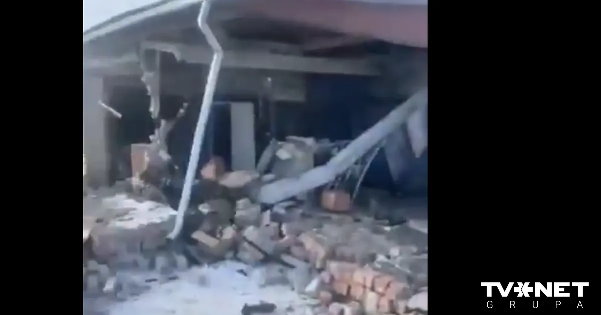 VIDEO ⟩ Pastendē daļēji sabrucis veikals "Citrus"; cietušas divas pārdevējas - TVNET