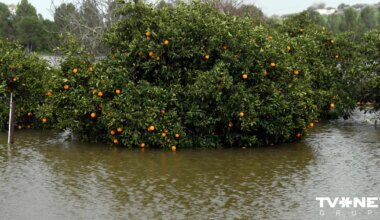 Specīgā vētra appludinājusi Spāniju un Portugāli