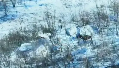 ukraiņu dronu vienība izglābj savus biedrus no gūsta, likvidējot viņus ielenkušos okupantus