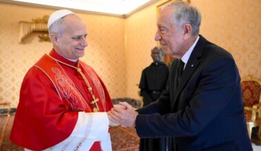 Portugāles prezidents apmeklē Vatikānu un tiekas ar pāvestu