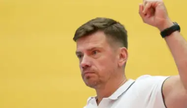 Jaunais Latvijas volejbola izlases treneris Uģis Krastiņš skaidro, kam pievērsīs lielāko uzmanību