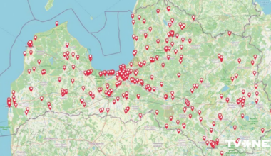 Kur Latvijā visvairāk koncentrējas Krieviju slavinošo komentāru autori? VDD publicē karti