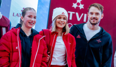 Demonstrēti "Komanda Latvija" olimpiskie tērpi