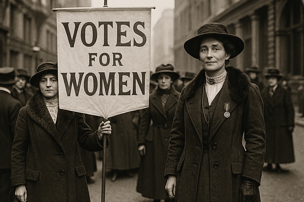 6. februāris vēsturē: Sievietes Lielbritānijā iegūst tiesības balsot