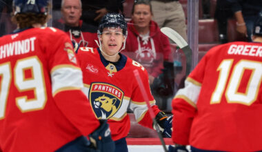 Vilmanis iemet pirmajā minūtē, Balinskim vairākuma gols un rekords – Hokejs – Sportacentrs.com