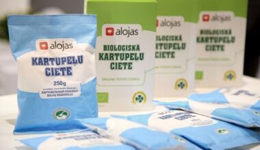 Aloja Starkelsen ievieš jaunu, pārstrādājamu iepakojumu :: Dienas Bizness