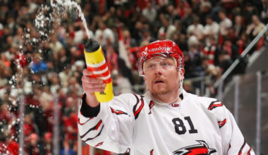 Latvijas izlasē 142 spēles aizvadījušais Ķēniņš iekļauts OHL komandas pieteikumā – Hokejs – Sportacentrs.com