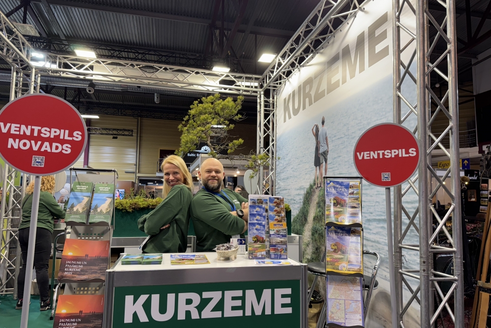 Iepazīsties ar Ventspils piedāvājumu izstādē “Balttour 2026”