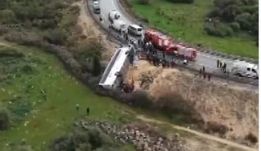 Traģiska autobusa avārija Turcijā: Upuri un cietušie Antalijā