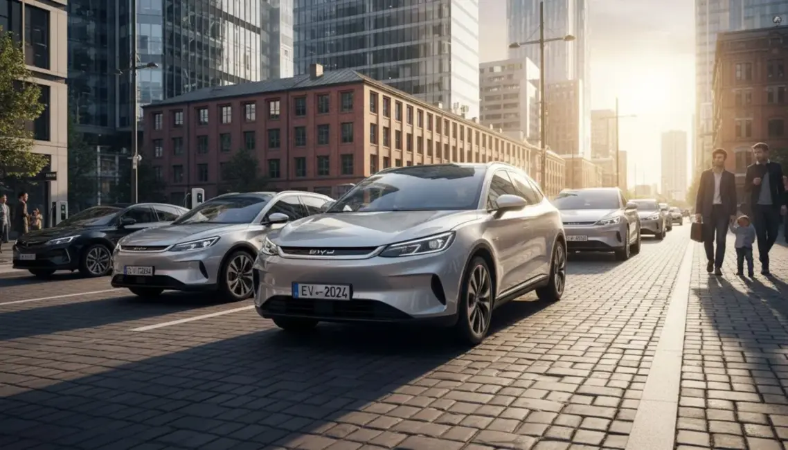 BYD kļuvis par straujāk augošo elektrificēto auto zīmolu Latvijā 2025. gadā