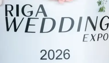 FOTO: Ķīpsalā notiek Baltijā vērienīgākā kāzu plānošanas izstāde, gatavojoties jaunajai sezonai