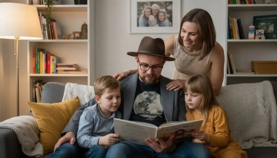 Lauris Valters atklāti par neauglību un tēva lomu sievas bērniem