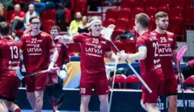 Liepājā sākas cīņa par ceļazīmēm uz 2026. gada Pasaules florbola čempionātu