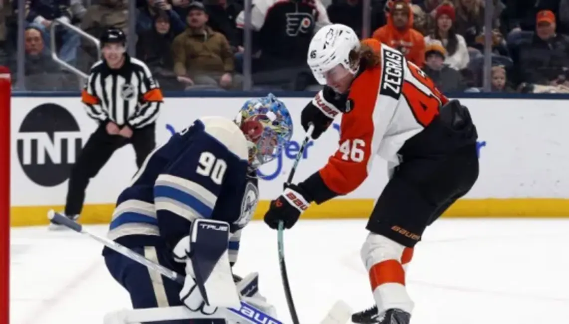 Merzļikins stāv vārtos, Kolumbusas "Blue Jackets" turpina uzvaru sēriju NHL