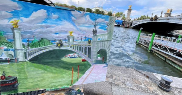 Jūrmalas Kultūrtelpas un vides dizaina centrā – Alekseja Naumova darbu izstāde “Mana Parīze”