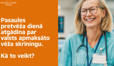 Pretvēža dienā atgādina par vēža skrīninga veikšanas nozīmīgum