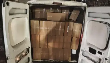 Rīgā, Dārziņos, konfiscēti gandrīz pusotrs miljons nelegālo cigarešu