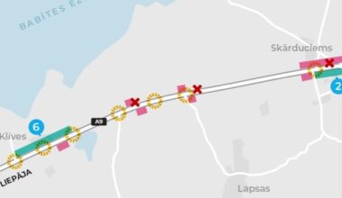 Šogad plānots pilnveidot Liepājas šosejas sākumposmu