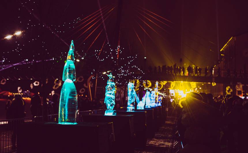 Ledus festivāls Jelgavā, gaismas taka, Parīze Jūrmalā un citas pērles — Santa