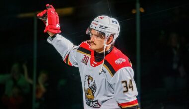 Video: Tralmaks nodemonstrē uzbrucēja instinktus un gūst vēl vienus vārtus AHL - Delfi