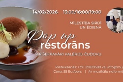 Pop-up restorāns Mujānos