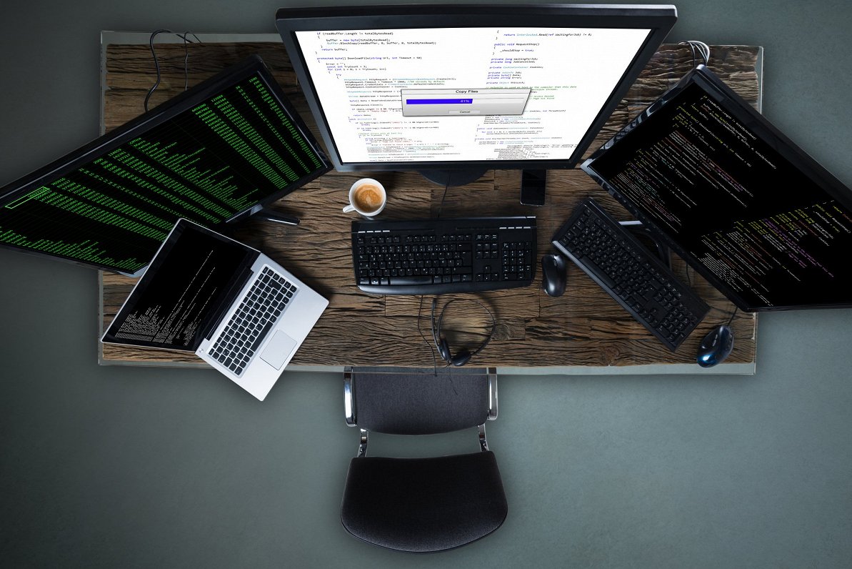 Dators. Attēls ilustratīvs