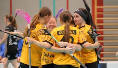 Latvijas Florbola savienība » LV » 2025/2026 » Jaunumi » Ķekavietes saspringtā cīņā pārspēj "Rīgas Lauvas"