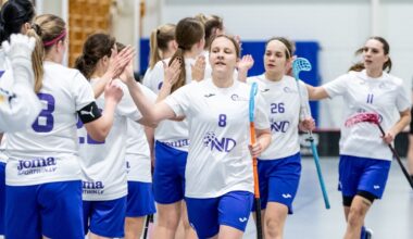 Latvijas Florbola savienība » LV » 2025/2026 » Jaunumi » "NND/RJTC" uzvar "EMU SK" un panāk "Rubeni"