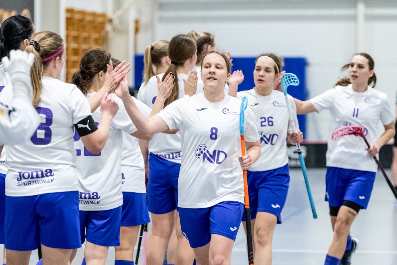 Latvijas Florbola savienība » LV » 2025/2026 » Jaunumi » "NND/RJTC" uzvar "EMU SK" un panāk "Rubeni"