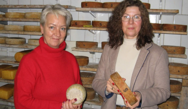 «Beidzot kāds uztaisījis sieru!» Ingas un Ilonas Ādažu novadā ražotos sierus pirms 10 gadiem pamanīja Mārtiņš Rītiņš / Raksts