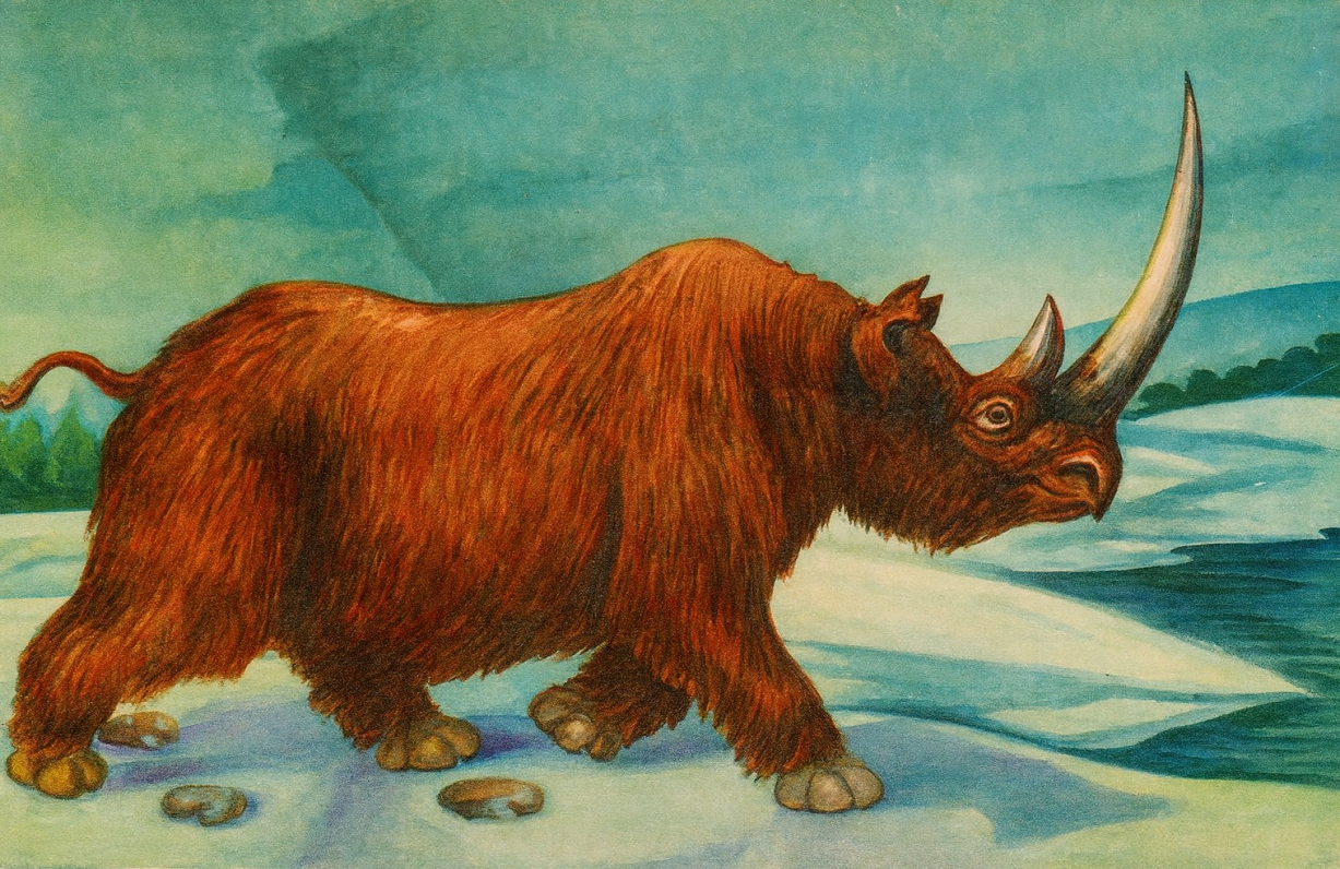 Vai zini, ka Latvijas teritorijā ledus laikmeta beigās dzīvojis spalvainais degunradzis? / Raksts