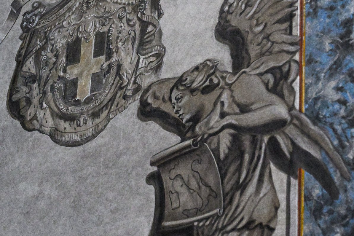 Itālijā diskusijas raisa Romas bazilikā atjaunota gleznojuma līdzība premjerei Meloni / Raksts