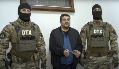 Biju&scaron;ais Kalnu Karabahas jeb Arcahas "de facto" neatkarīgās armēņu republikas prezidents A...