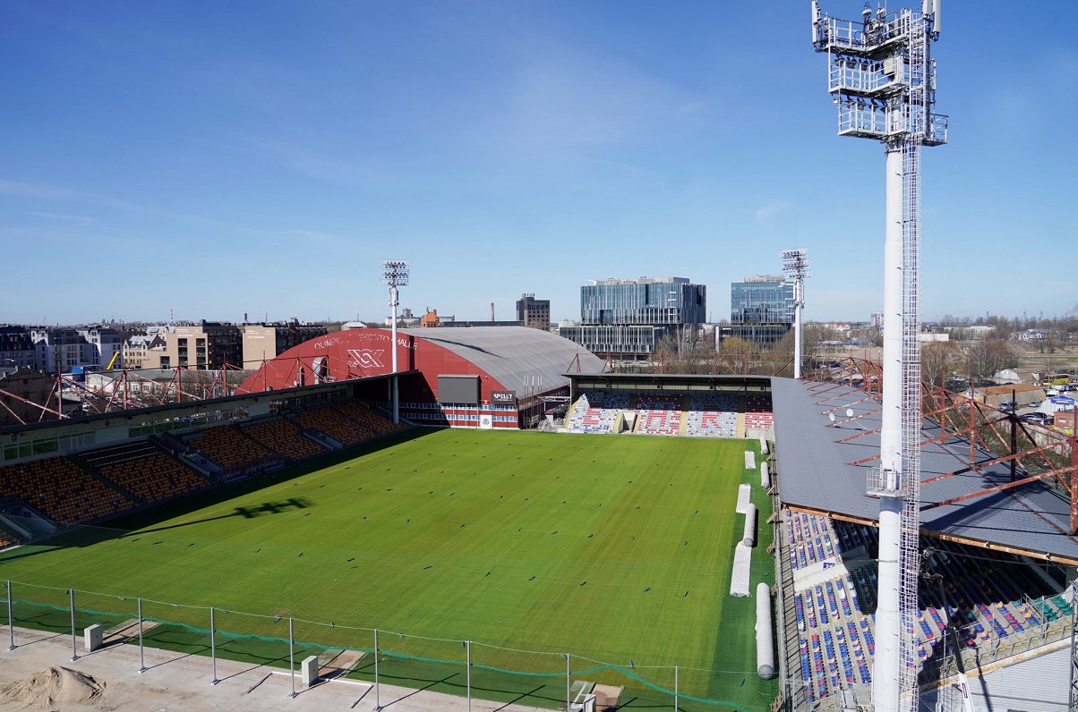 Nacionālā stadiona projektā LFF paraksta nodomu protokolu par «Skonto» iegādi un rekonstrukciju / Raksts