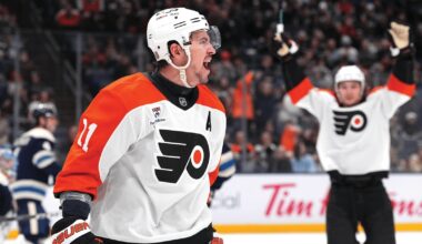 Ābola komandas biedrs - viens no NHL nedēļas spilgtākajiem spēlētājiem