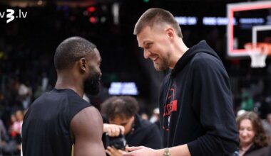 Porziņģa dalība “Hawks” izbraukuma spēlē pret “Heat” vēl neskaidra - tv3.lv